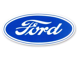 17" FORD OVAL DECAL