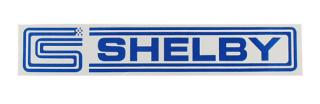 SHELBY 1 1/2" X 7 1/2" DECAL