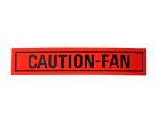 68-79 MUST CAUTION FAN DECAL