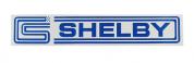SHELBY 1 1/2" X 7 1/2" DECAL